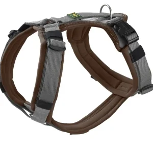 Begrenztes Angebot HUNTER Geschirr Maldon Up 69-105/L braun/grau